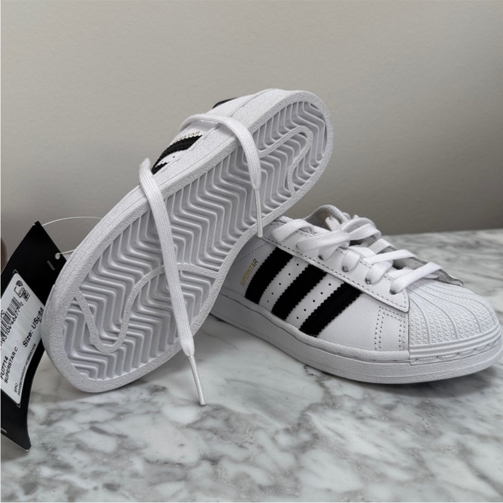 Adidas Kids Sneakers - White and Black - Picture 3 of 3